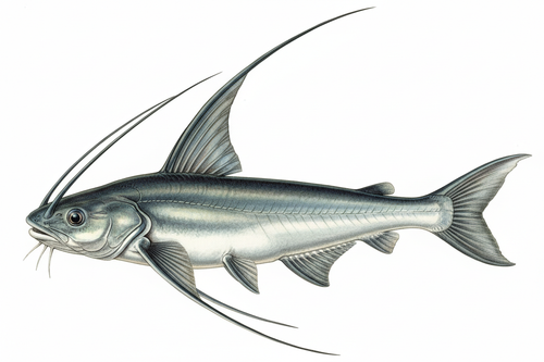 Gafftopsail Catfish illustration